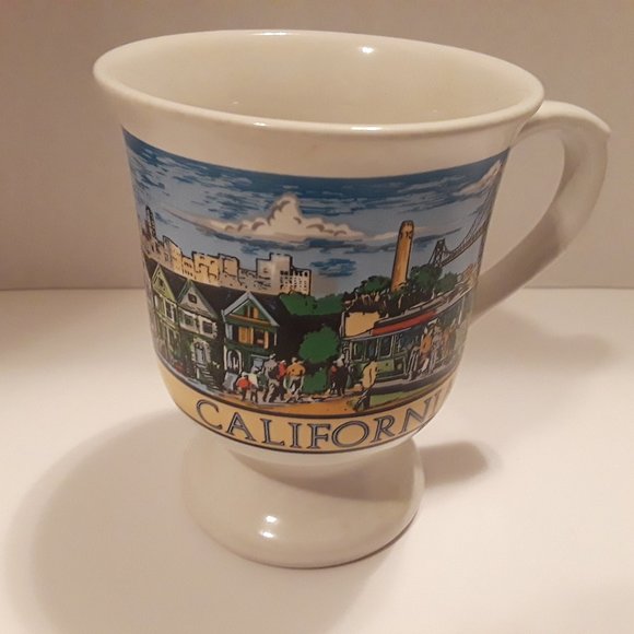 Vintage 1984 San Francisco California coffee cup - Picture 2 of 2